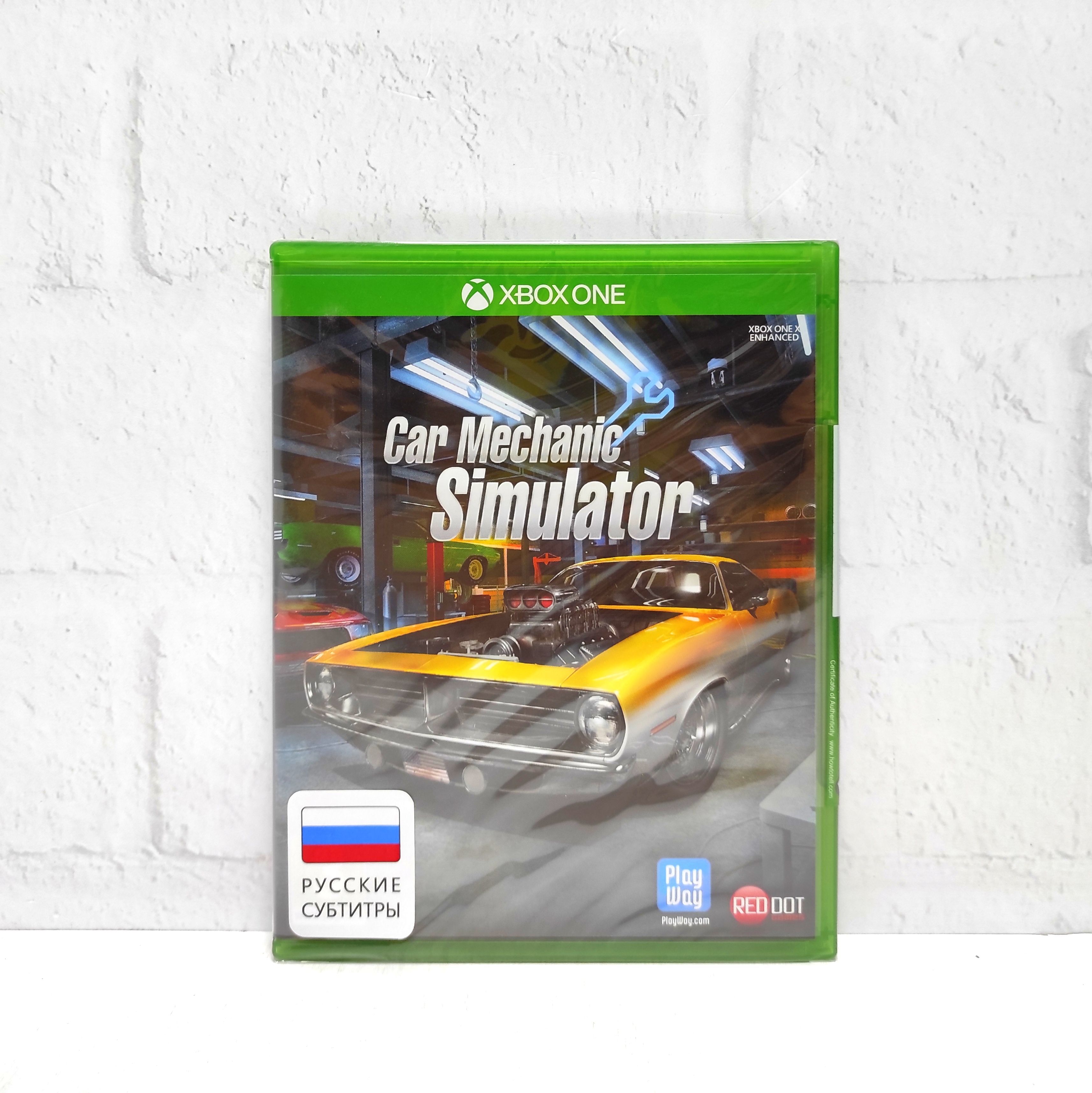 Car Mechanic Simulator Русские субтитры Видеоигра на диске Xbox One / Series