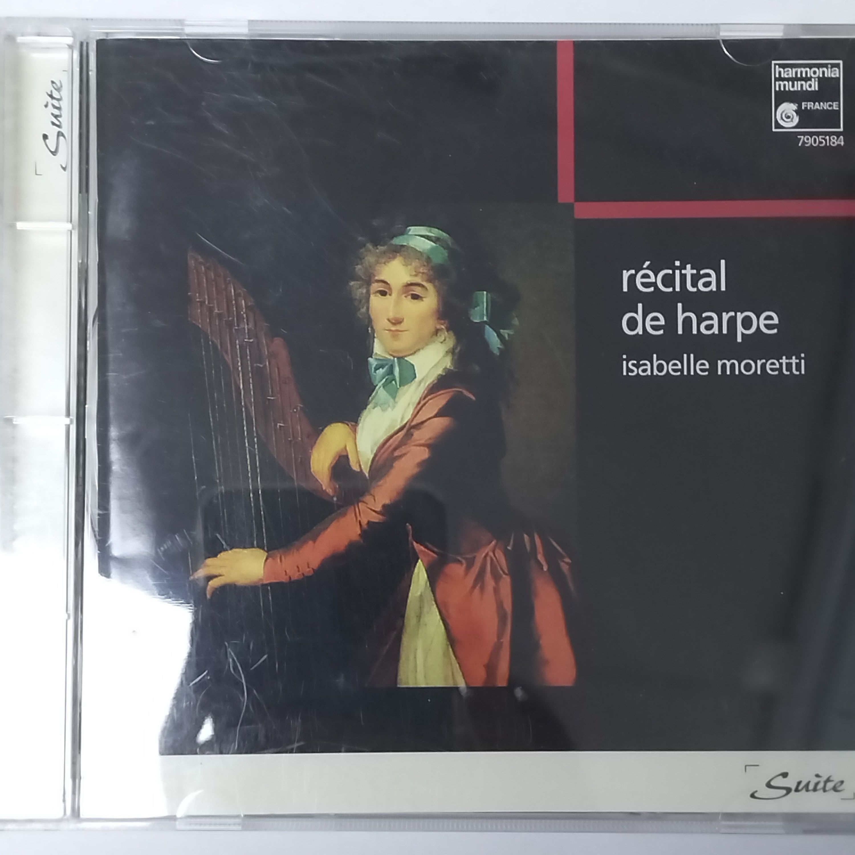 Isabelle Moretti - Recital De Harpe (1CD-Аудио, France 1997, Фирменное)