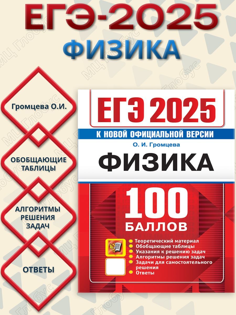 ЕГЭ 2025 Физика. 100 баллов. Теоретический материал | Громцева Ольга