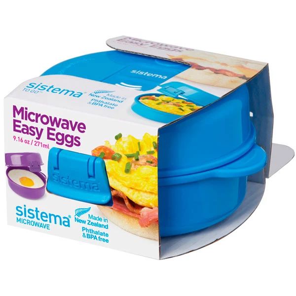 Яйцеварка Sistema MICROWAVE 21117 271мл Blu