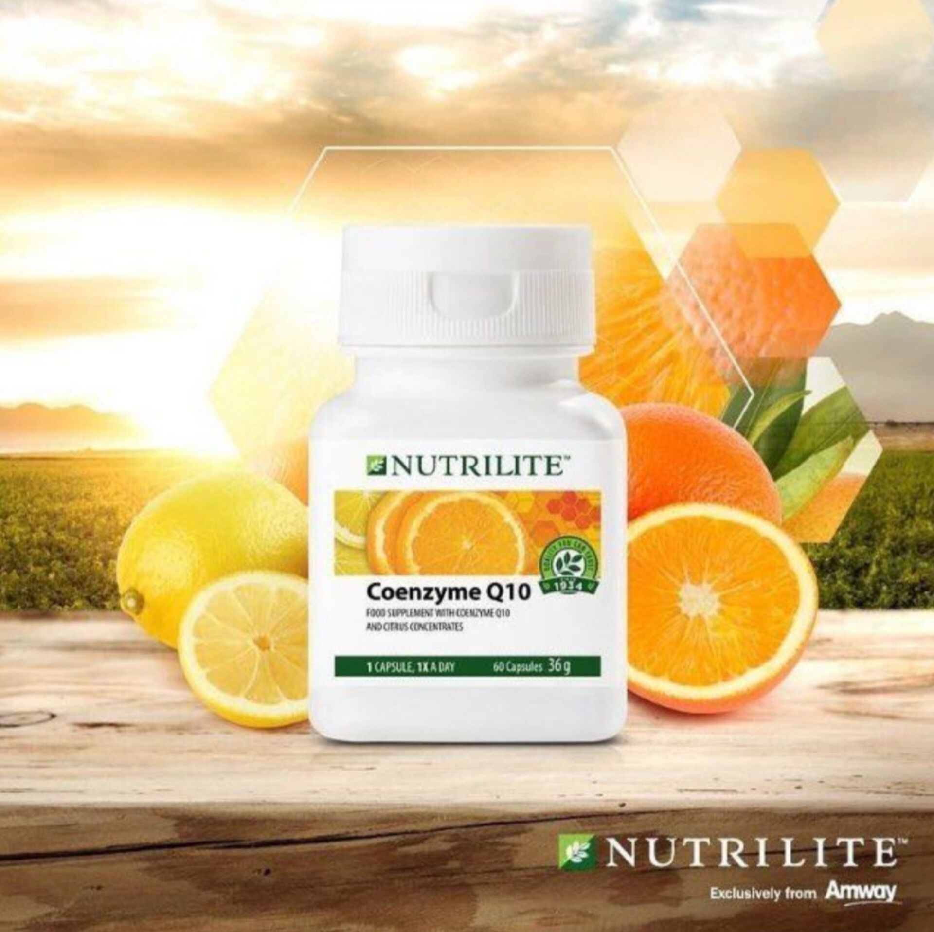 Amway Коэнзим Q10, 60 капсул амвей Nutrilite