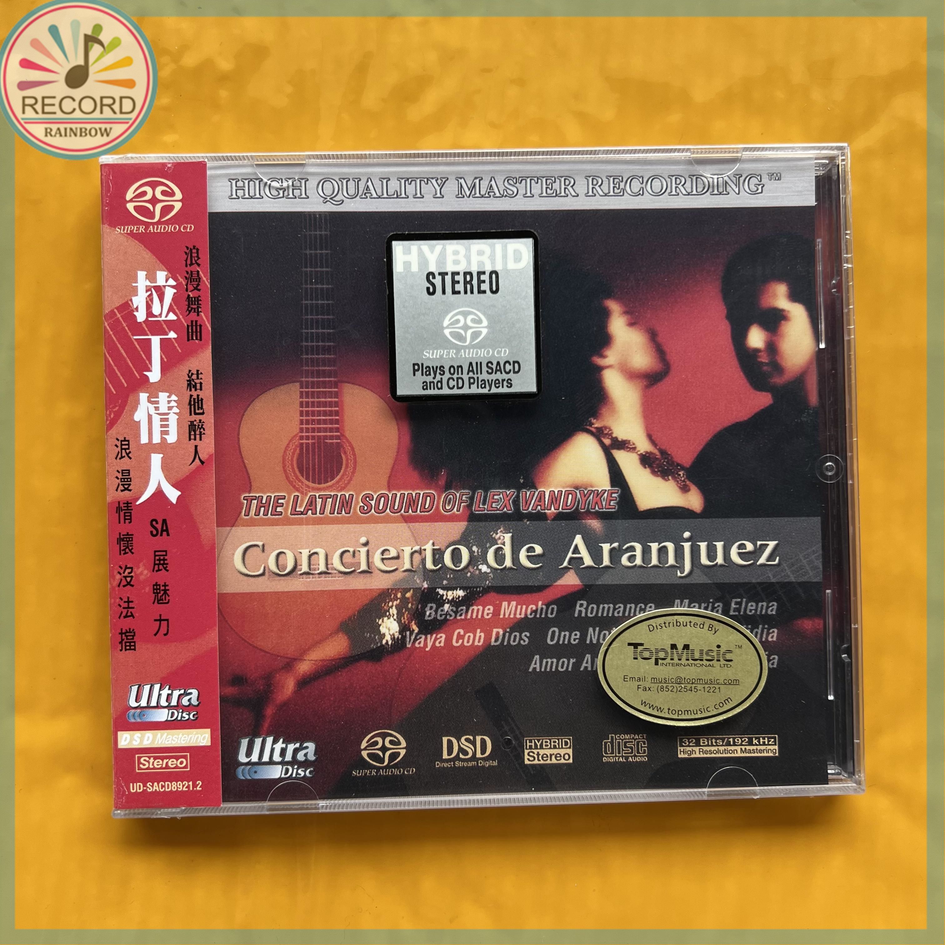 The Latin Sound Of Lex Vandyke Concierto de Aranjuez 2004 CD настоящий Герметичная упаковка совершенно новый