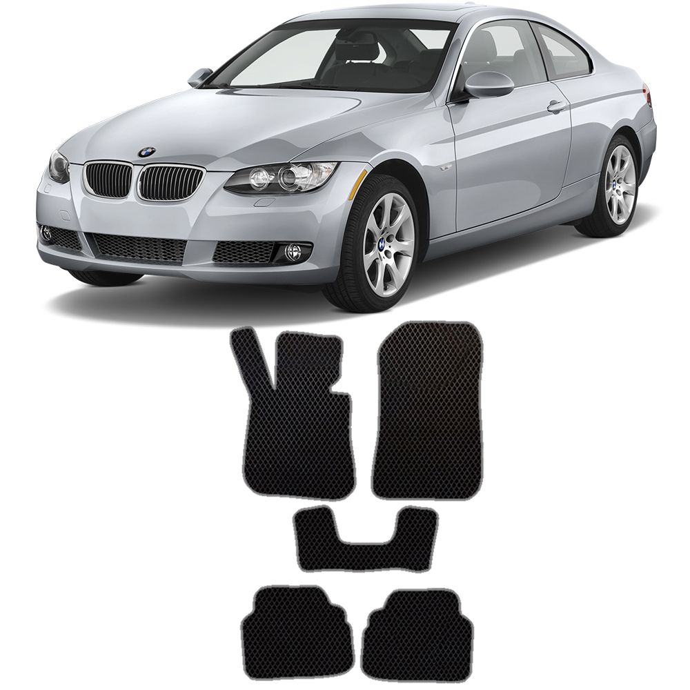 Коврики автомобильные из EVA в салон для BMW 3 Series E92 БМВ 3 серия Е92 ( 2005 2006 2007 2008 2009 2010 2011 2012 2013 2014 г.в)