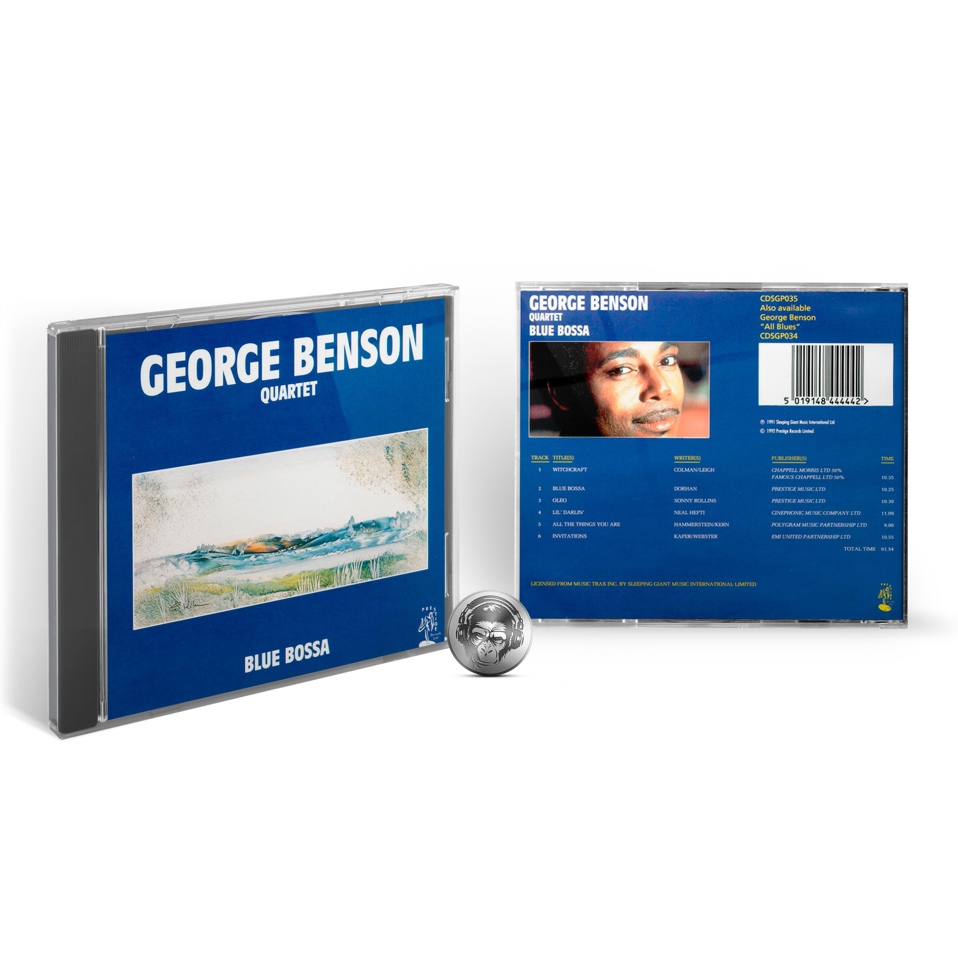 Музыкальный диск George Benson - Blue Bossa (1CD) 2018 Prestige Jewel