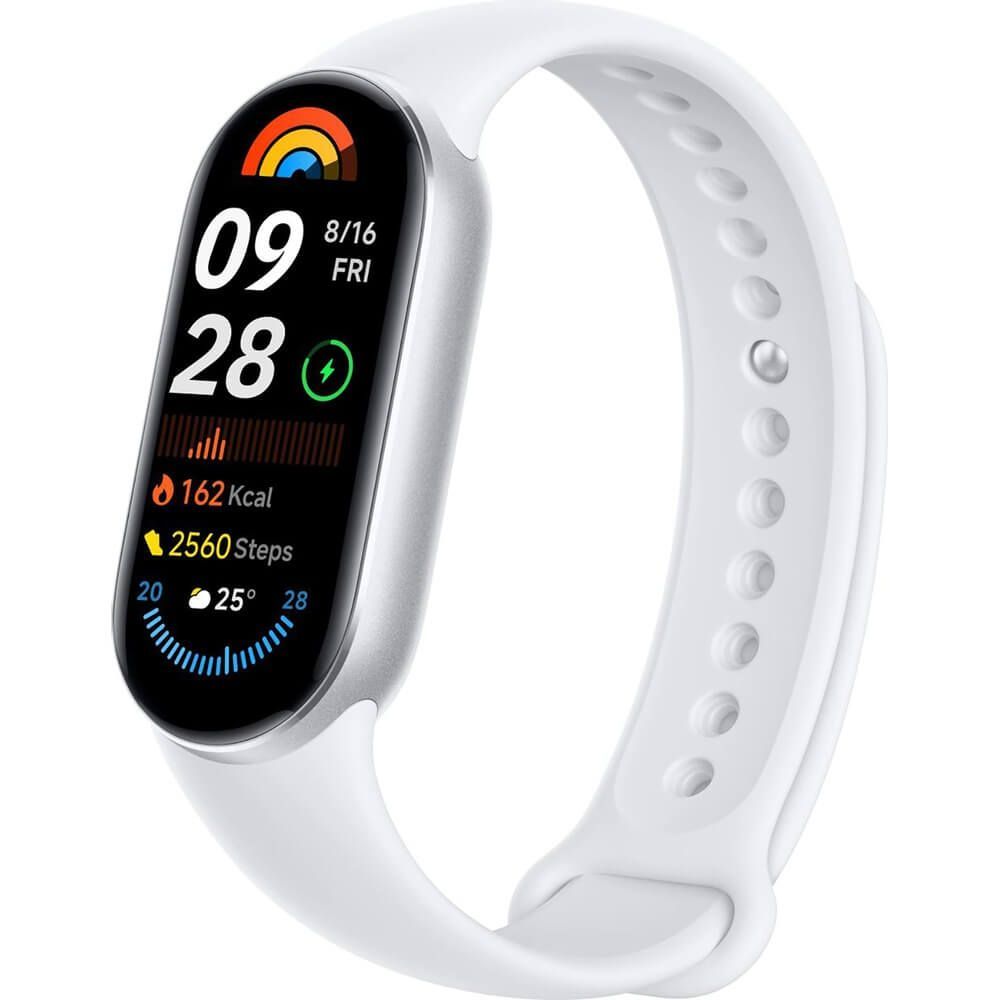 Фитнес-браслет Xiaomi Smart Band 9 серебристый (BHR8340GL)