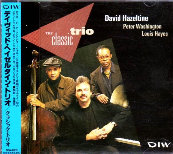 D. Hazeltine, P. Washington, L. Hayes - The Classic Trio (1CD-Аудио, Japan 1997, Фирменное)