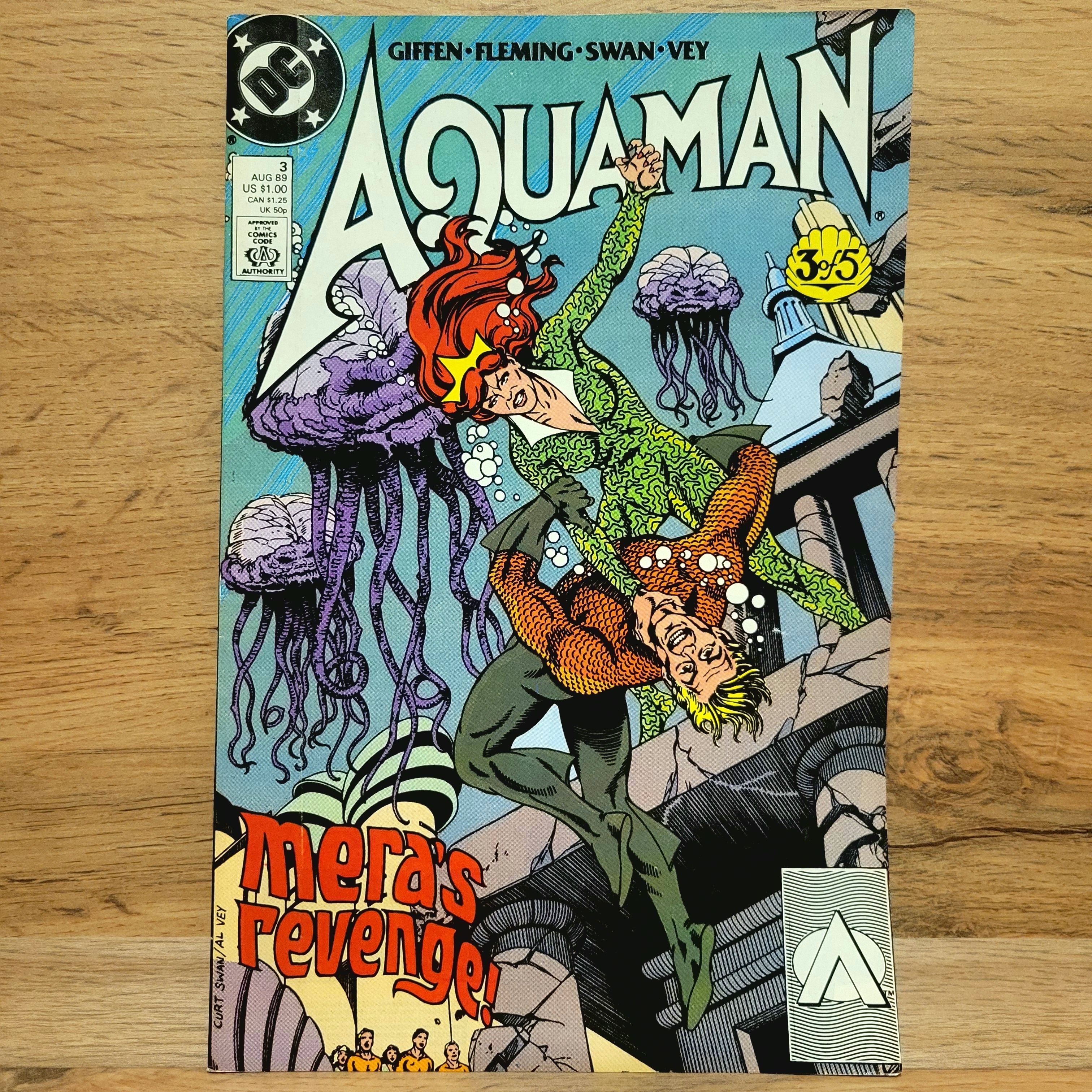 Ретро Комикс Aquaman #3. 1989 Год. | Lee