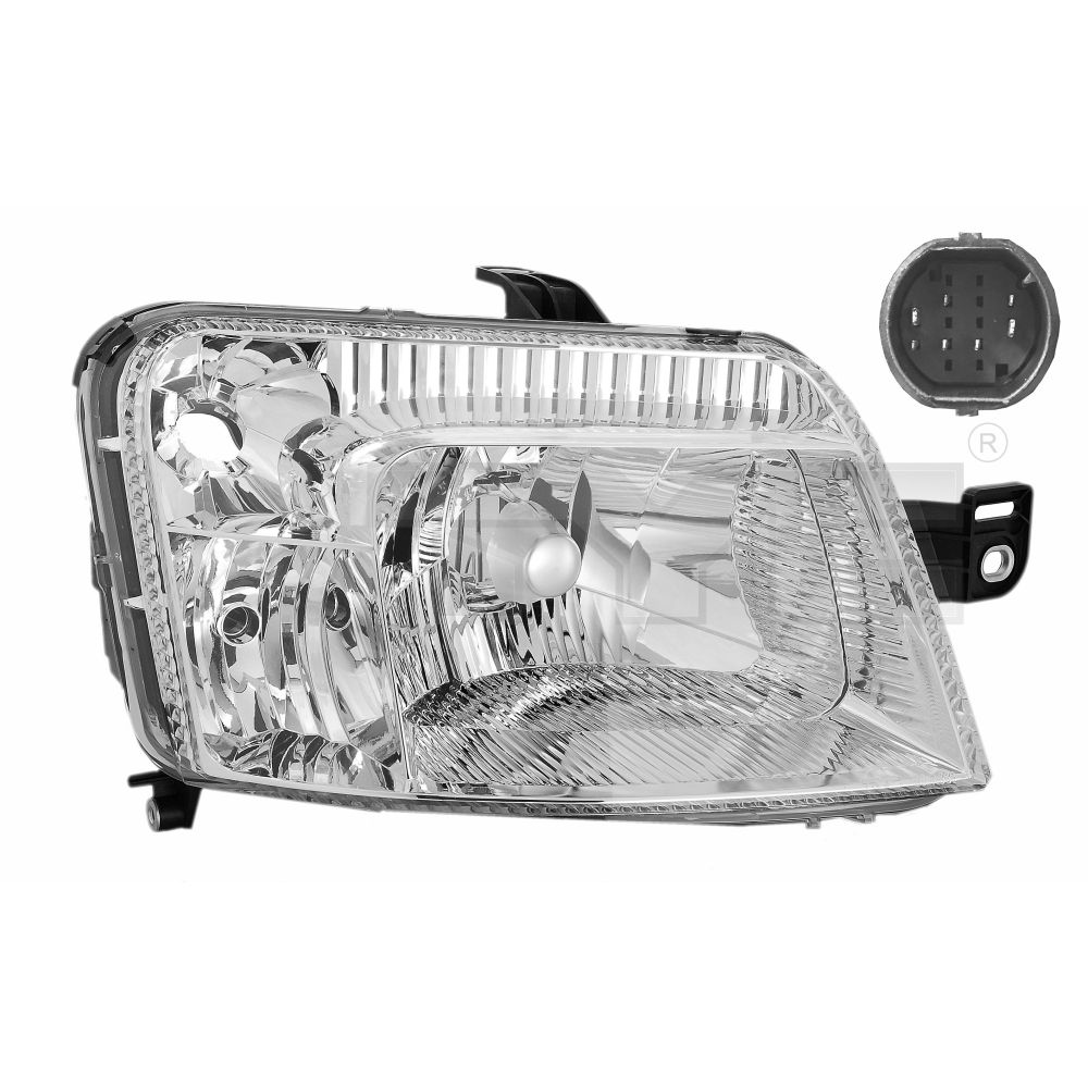 336 5 1 6. Фары Фиат Крома 154. Фишка фары Fiat Panda