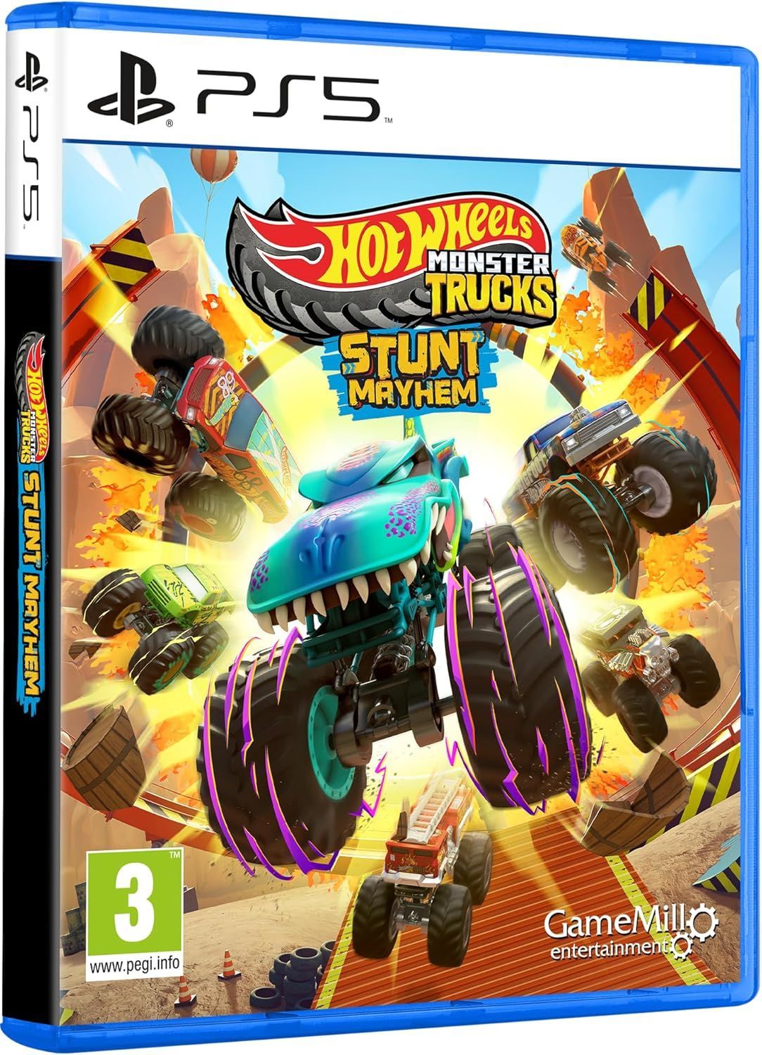 Игра Hot Wheels Monster Trucks: Stunt Mayhem (PlayStation 5, Английская версия)