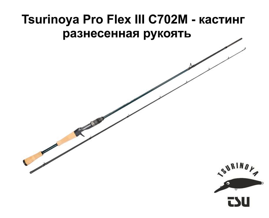 TsurinoyaProFlexIIIC702Mразнесенная,твичингудилищекастинговое