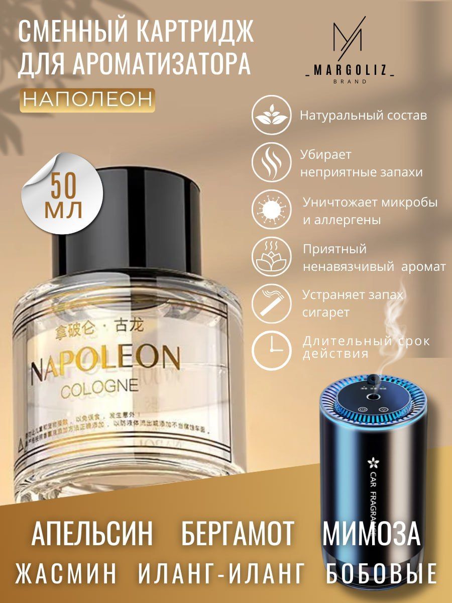 MARGOLIZАроматизаторавтомобильный,стандартныйаромат,50мл