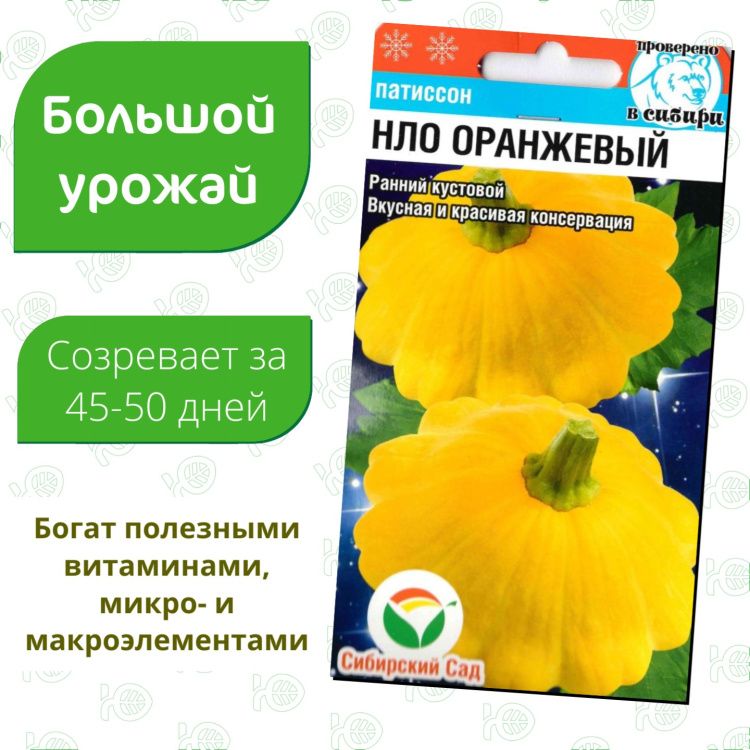 Патиссон НЛО оранжевый(图3)