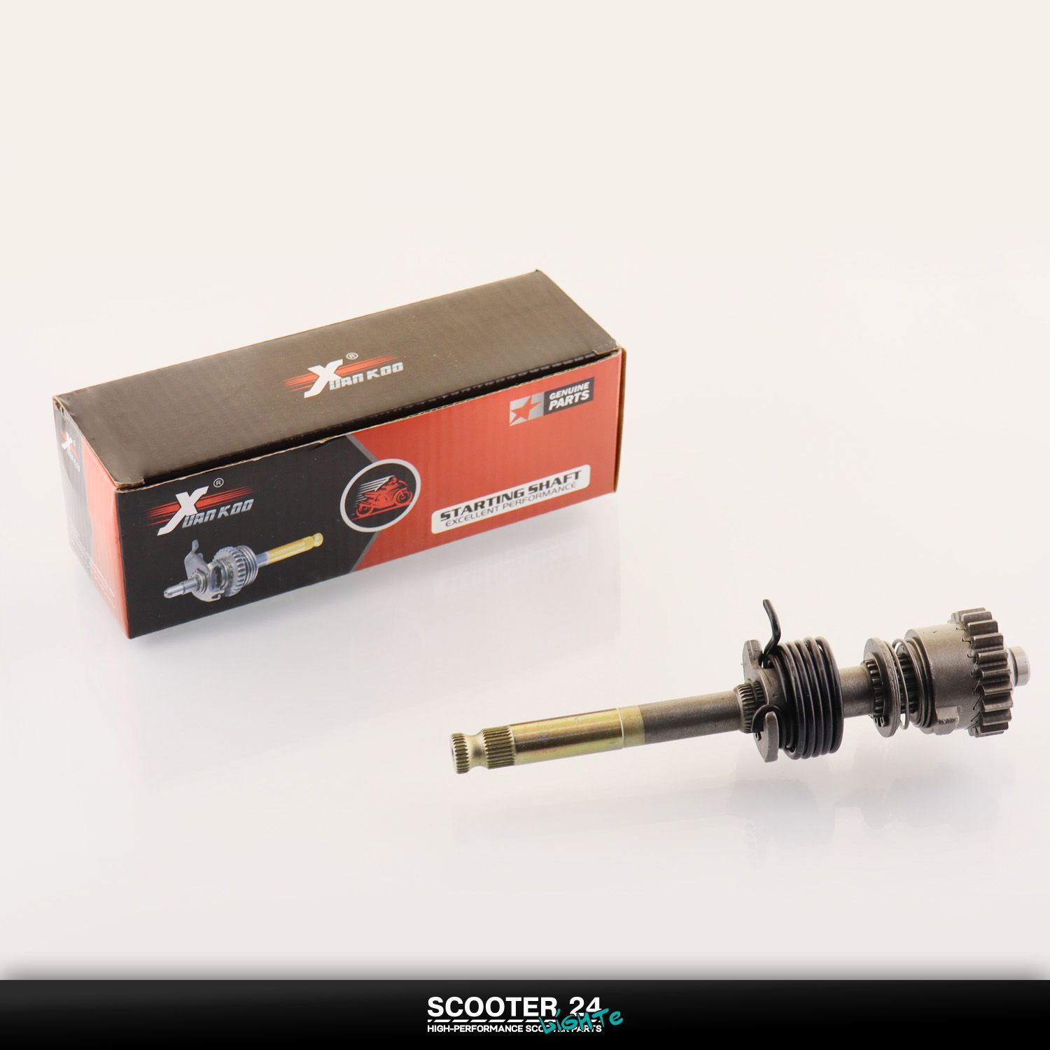 Вал заводной на мопед Alpha / Delta (Альфа / Дельта / Орион Омакс) 139FMB 139FMB / 152FMH "Xuan Koo"