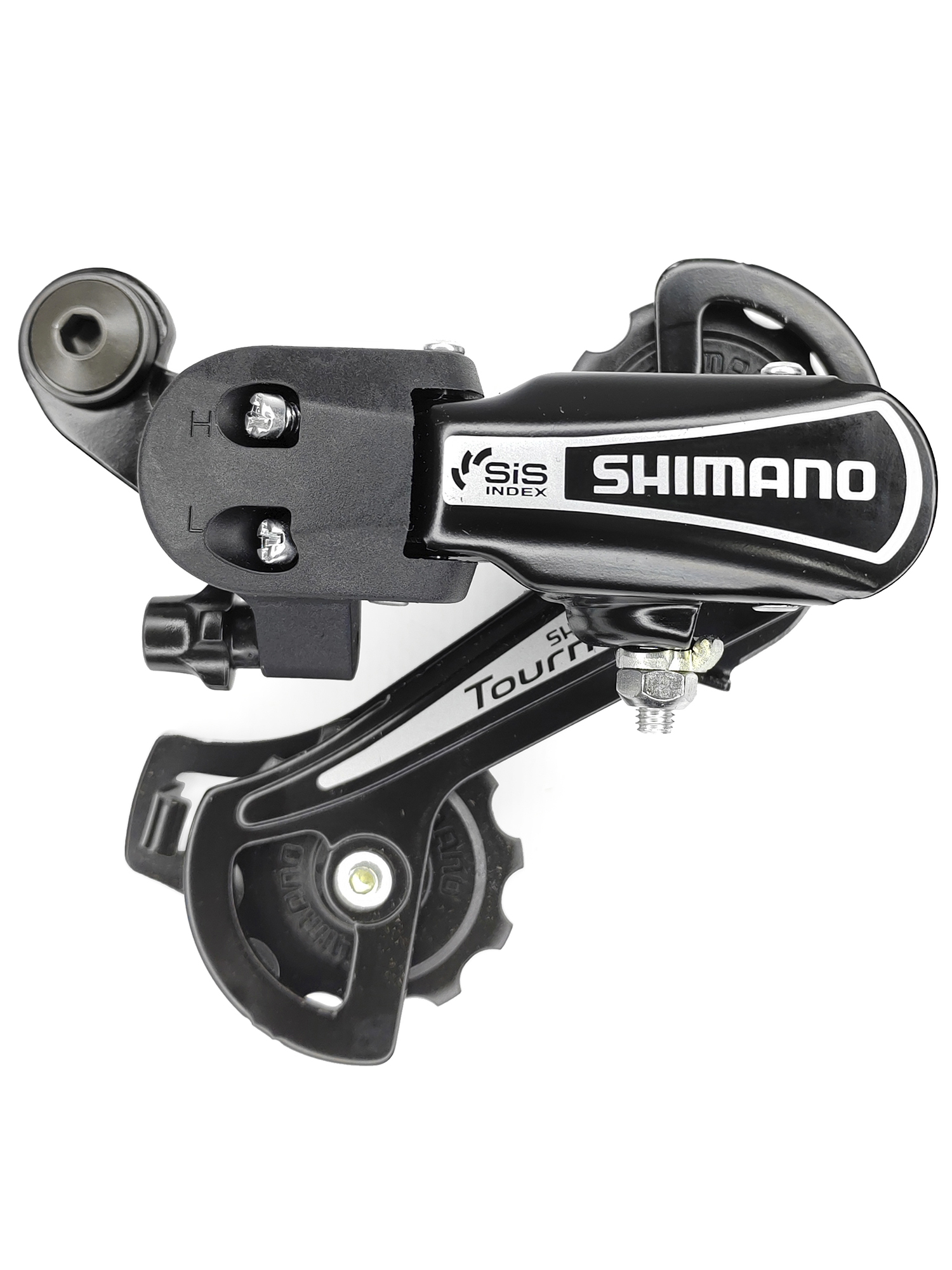 Shimano Переключатель задний для велосипеда RD-TY21B, серия Tourney, 6 скоростей, крепление на петух (болт), черный — Товары для велоспорта — фото 2
