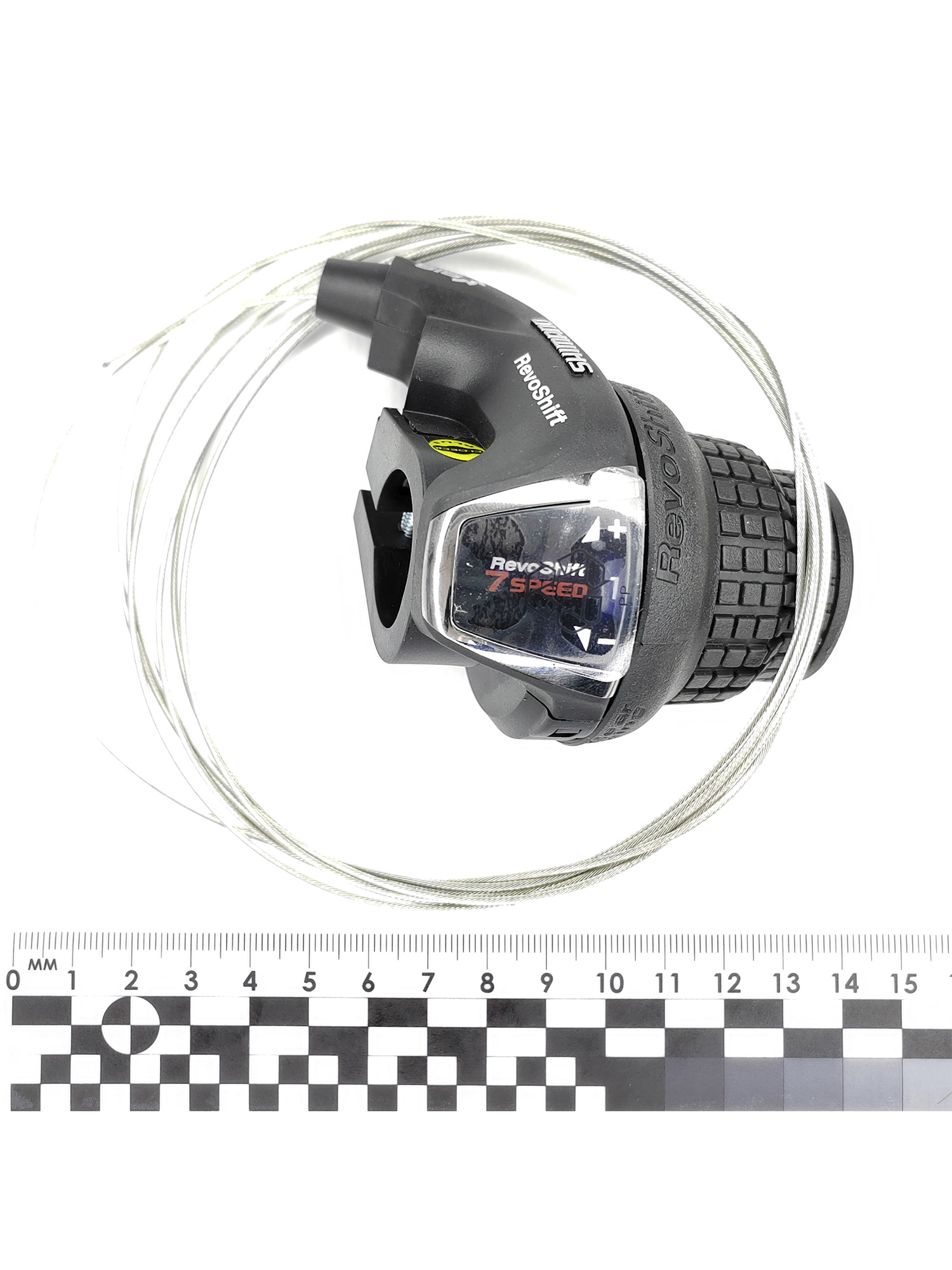 Shimano Шифтер SL-RS35, серия Tourney, 7 скоростей, под правую руку, трос 205 см, черный. — Товары для велоспорта — фото 8