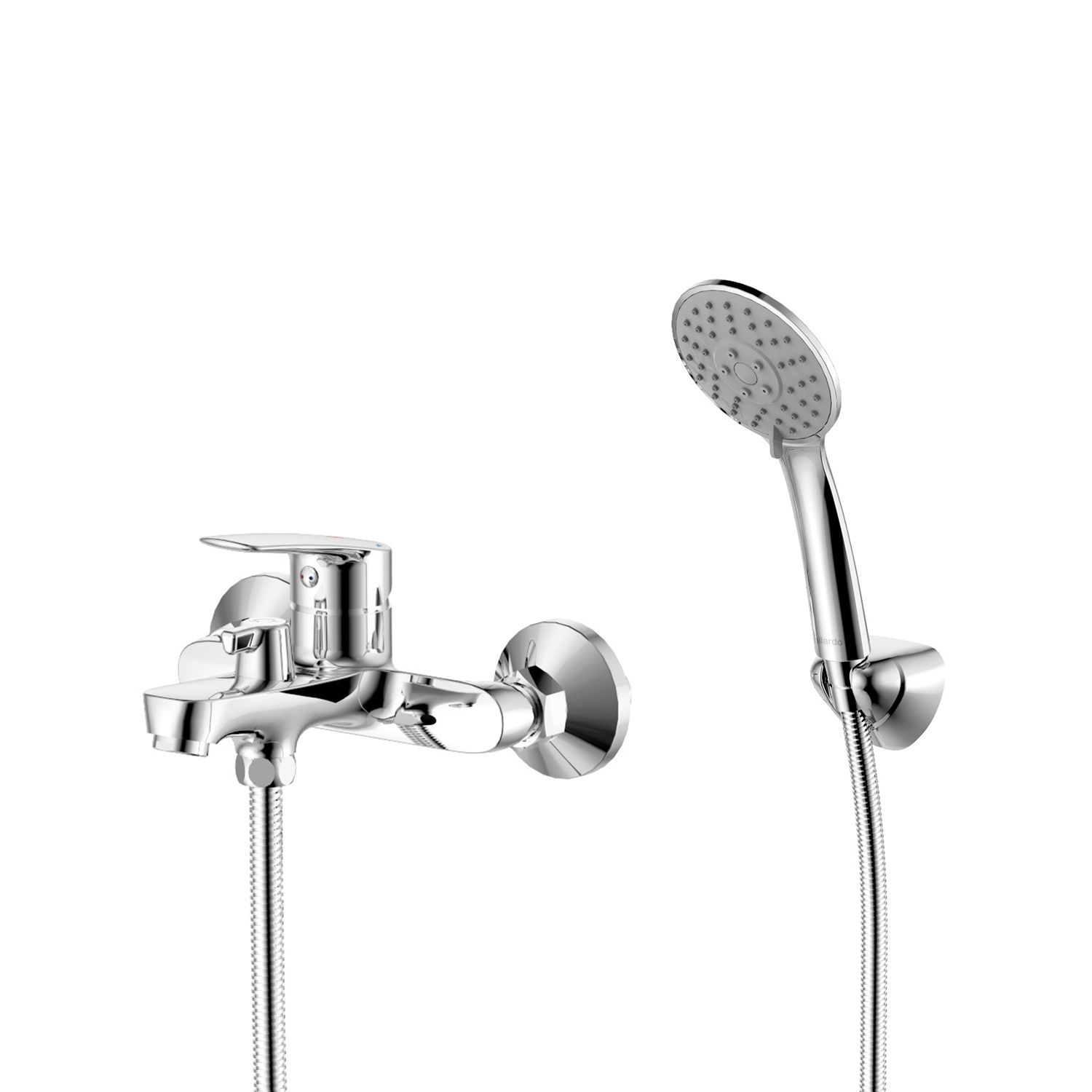 Фото товара на маркетплейсе ozon Смеситель для ванны с душем, Milardo, Horizont, HORSB02M02