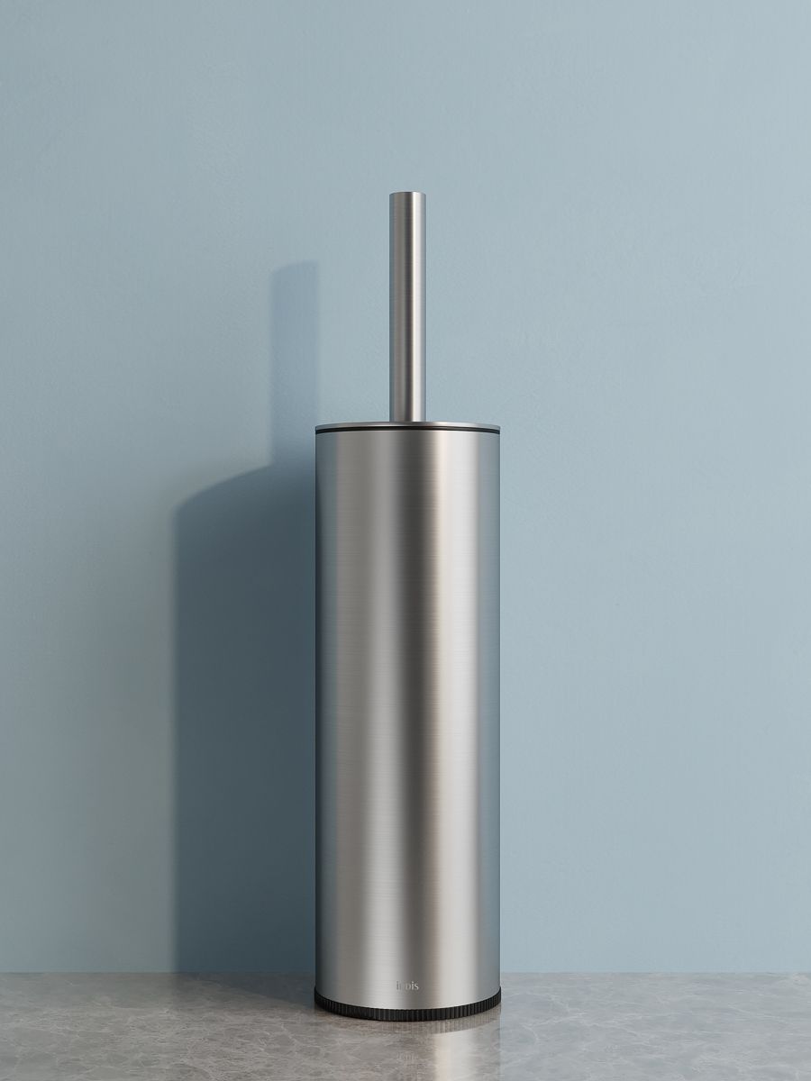 Фото товара на маркетплейсе ozon Ершик для унитаза, IDDIS, нержавеющая сталь, сатин, BRUBR0i47