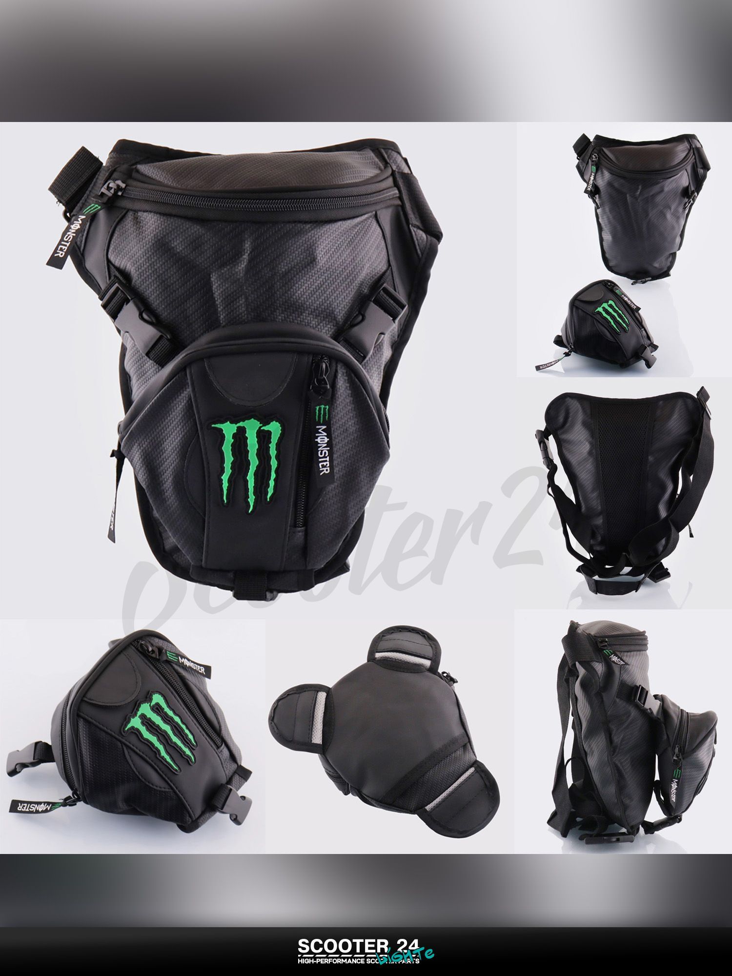 Поясная сумка-чехол MONSTER ENERGY Mod. B-2 для мотоцикла, эндуро, мотокросса