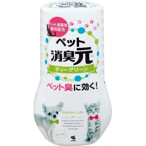 KOBAYASHI Shoshugen for Pets Tea Green Жидкий дезодорант для устранения запаха домашних животных, с ароматом #1