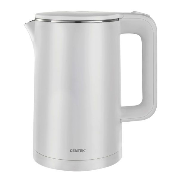 Купить электрический чайник Centek Чайник CT-0009 белый, Металл/пластик ...