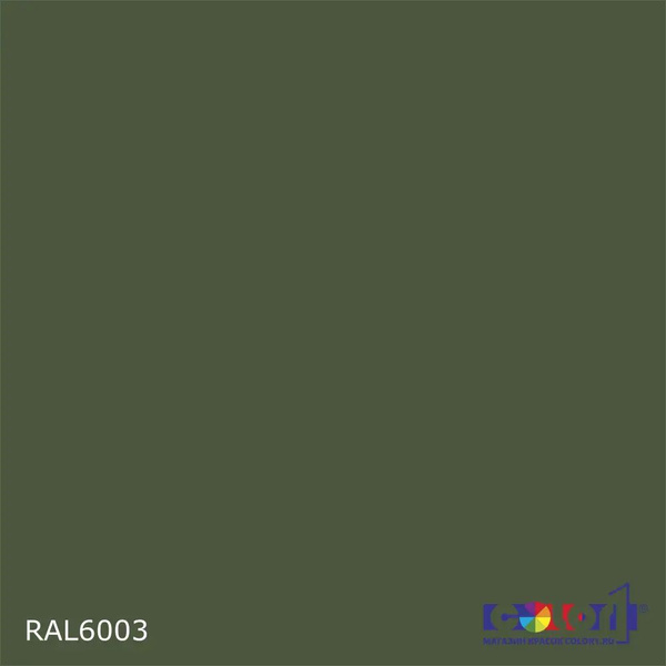 Ral 6003 в интерьере