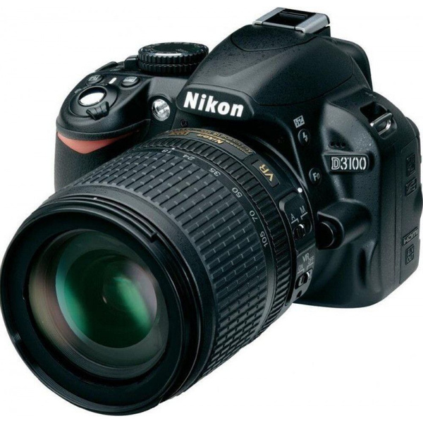 Зеркальный фотоаппарат Nikon Фотоаппарат Nikon d3100 kit 18-105mm VR ...