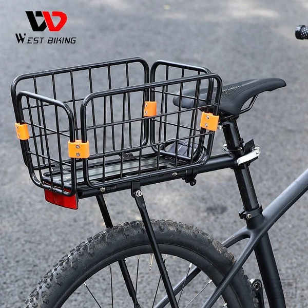 Багажник на велосипед с корзиной 2в1 WEST BIKING 18 литров + ночной ...