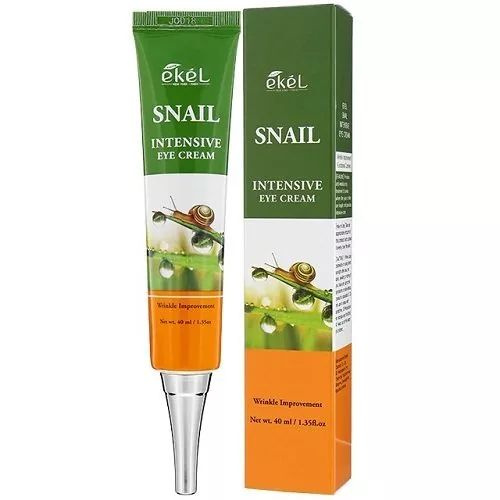 EKEL Крем для глаз (век) с Муцином улитки Intensive Eye Cream Snail, 40 ...