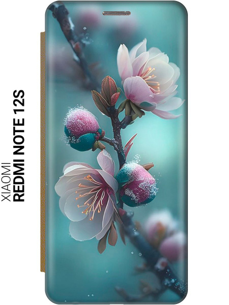 Чехол-книжка на Xiaomi Redmi Note 12s / Сяоми Редми Ноут 12с с рисунком ...