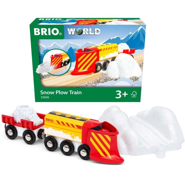 BRIO 33606 Снегоуборочный поезд с грузом (без батареек) - купить с ...