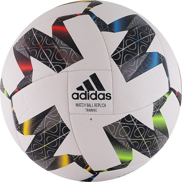 Мяч для мини-футбола adidas футзал, 4 размер, белый купить по выгодной ...