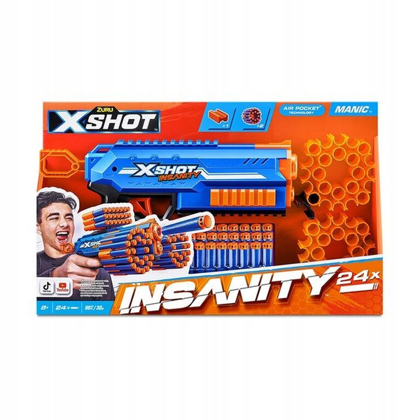 Игрушечное оружие X-Shot Insanity-Manic - Пусковая установка Бластер ...
