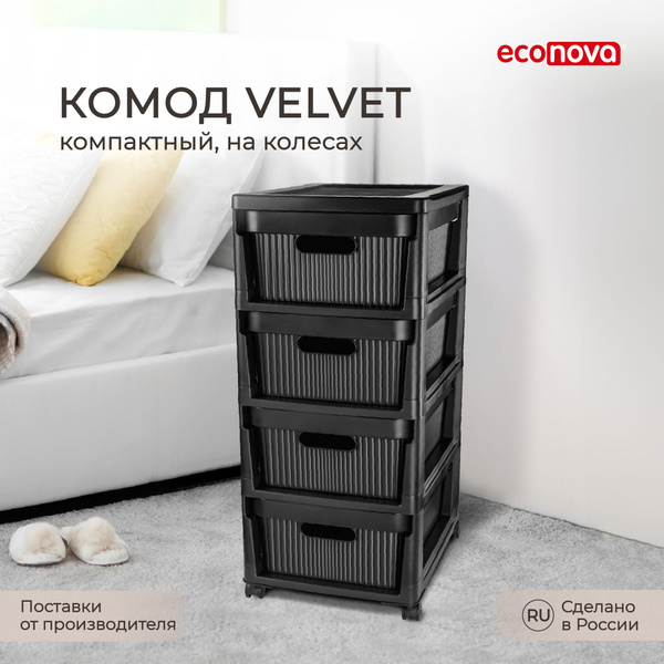 Вопросы и ответы о Комод для вещей пластиковый с выдвижными ящиками ...