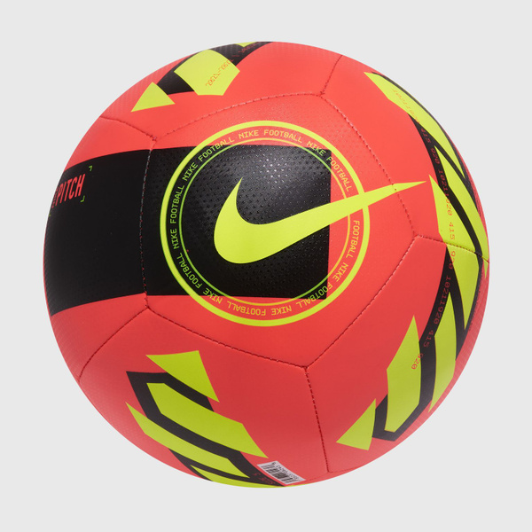 Футбольный мяч Nike Pitch DC2380-635, красный купить по выгодной цене в ...