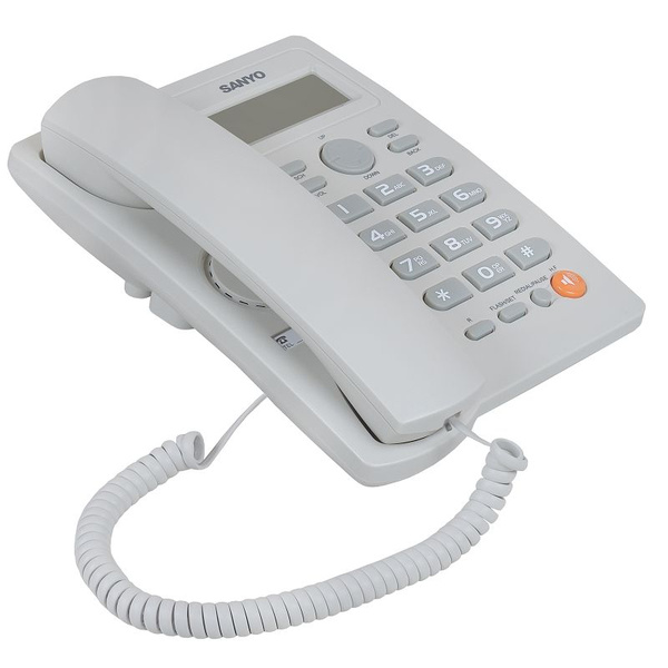 Стационарный проводной телефон SANYO RA-S306W - купить с доставкой по ...