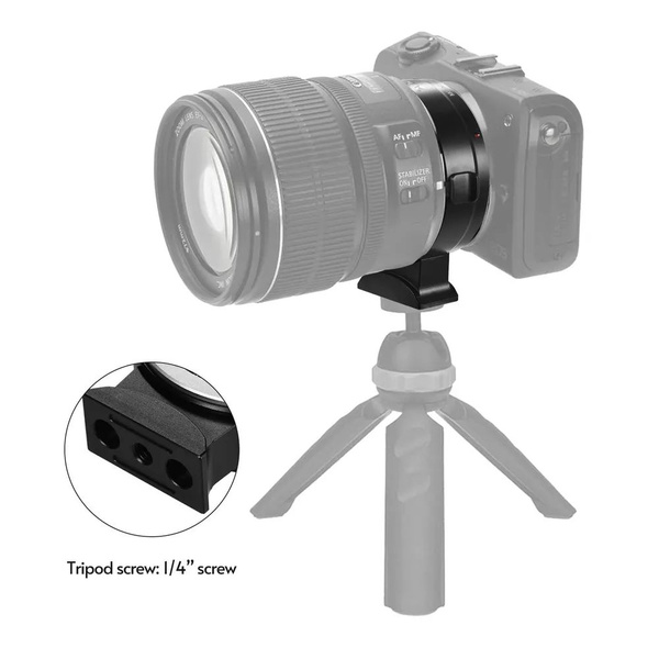 Адаптер Andoer для Canon с оптики EF на тушку EOS R (RF Full Frame) с ...