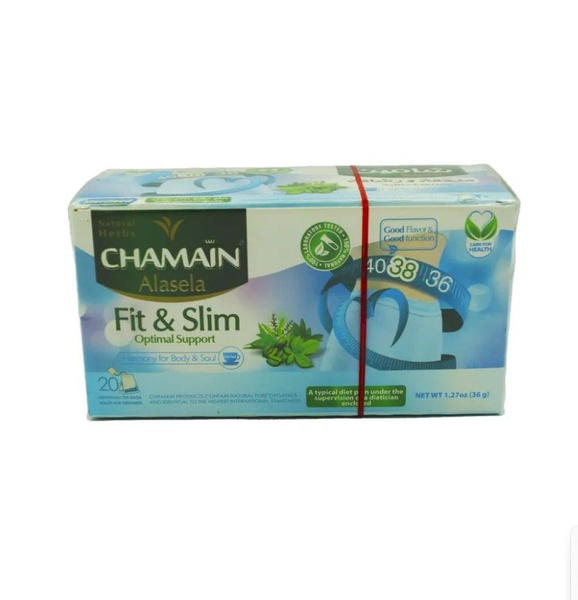 Чай натуральный ФИТ-СЛИМ / пакетированный чай "Chamain" 36 гр. / Сирия ...