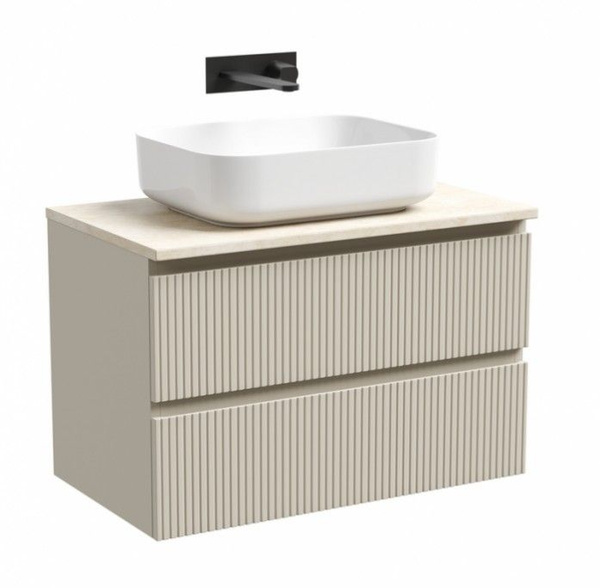 SANCOS Тумба с раковиной и столешницей Snob T 80 SNT80CE+TT80A2+CN6011 ...