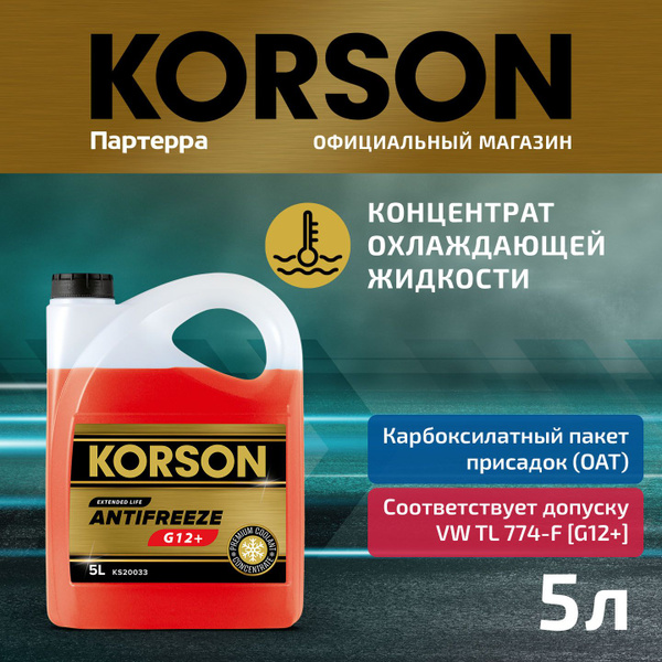 Антифриз KORSON KS20033 купить по выгодной цене в интернет-магазине ...