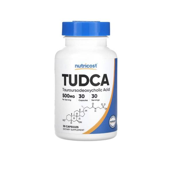 Nutricost, TUDCA, Тудка 500 мг, 30 капсул купить на OZON по низкой цене ...
