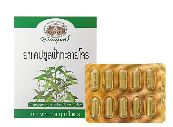 Тайские капсулы Fah-Talai-Jone Capsule Фа Талай Джон от Abhaibhubejhr ...