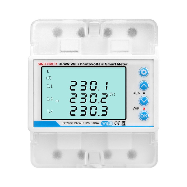 Щит учета электроэнергии в сборе DTS6619-WIFIPV, Трехфазный купить по ...