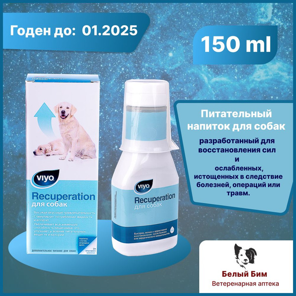 Viyo Recuperation for Dog Вийо Питательный пребиотический напиток для ...