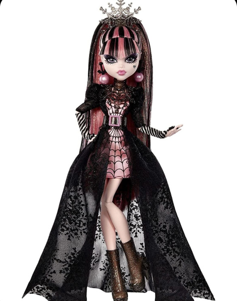 Кукла Monster High Howliday: Winter Edition Draculaura Doll - купить с ...