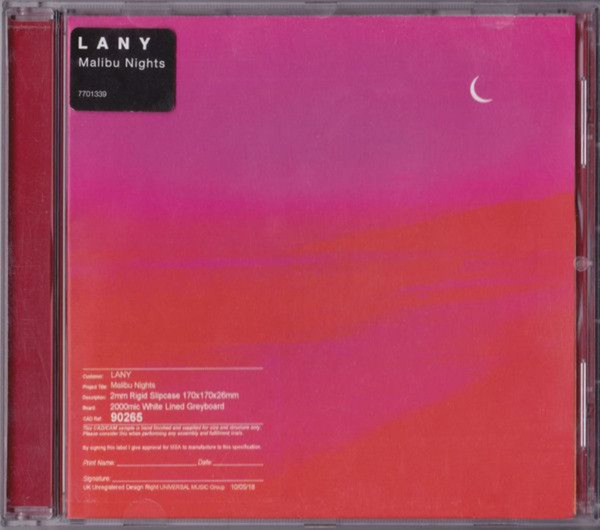 CD Музыка CD LANY - Malibu Nights Album - купить по низким ценам в ...