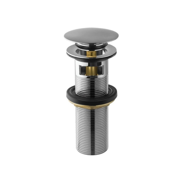 Донный клапан для раковины с переливом Jaquar ALD-CHR-729L130, хром ...