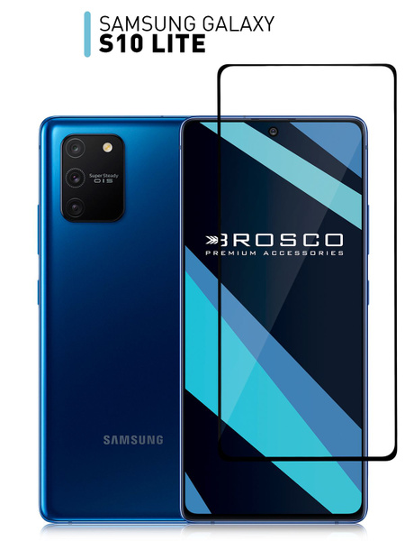 Защитное стекло на Samsung Galaxy S10 Lite (Самсунг Галакси С10 Лайт) с ...