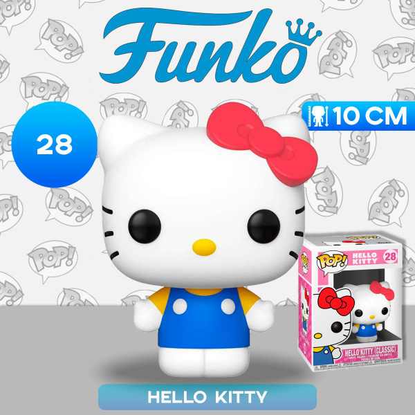 Фигурка Funko POP!Hello Kitty (Classic) (28) 43461 / Фигурка Фанко ПОП ...
