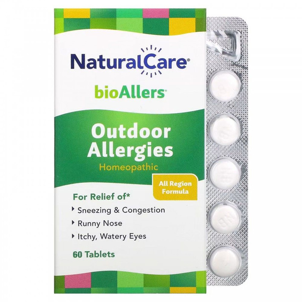 NaturalCare, BioAllers, средство от аллергии, против аллергии на ...