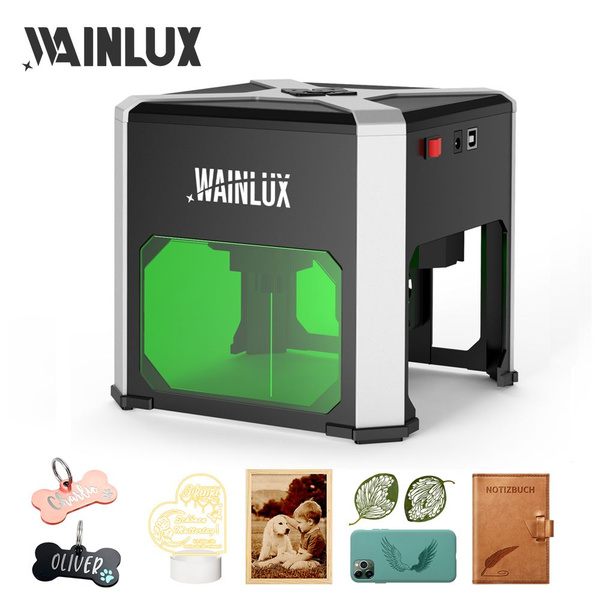 Wainlux Мини Лазерный гравер K6 3000 МВт,Станок для лазерной гравировки ...
